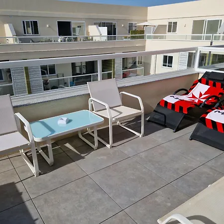 Sea View New Penthouse Terrace & Garage Parking סיינט פול ביי