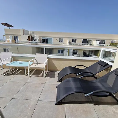 דירה Sea View New Penthouse Terrace & Garage Parking סיינט פול ביי