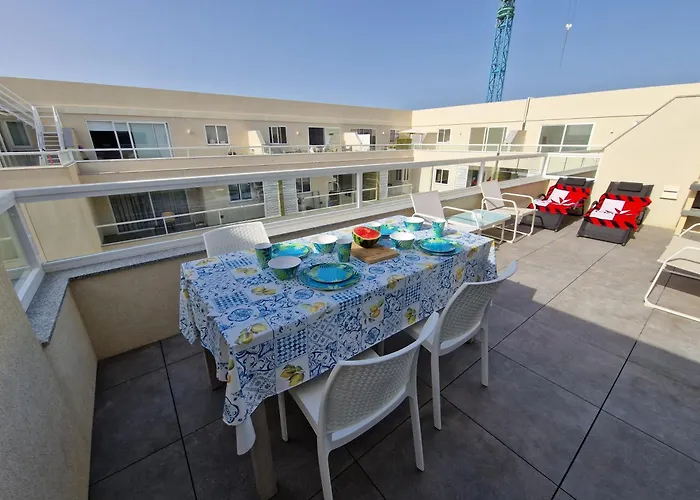 Sea View New Penthouse Terrace & Garage Parking *