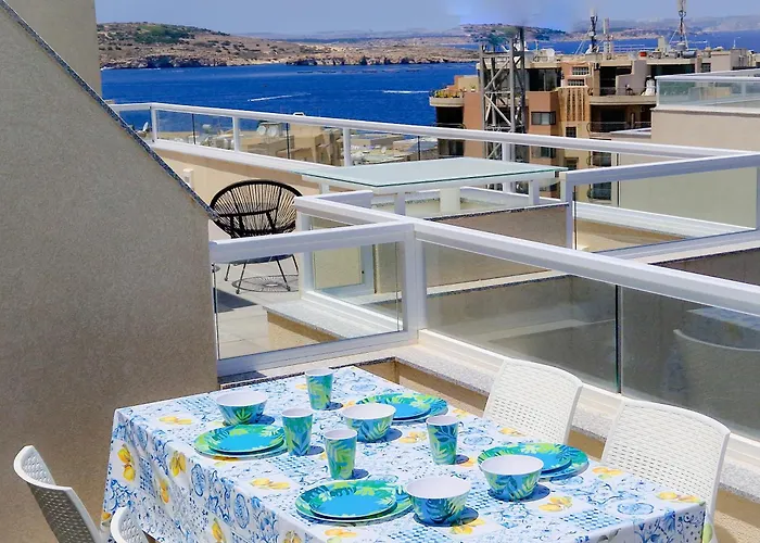 Appartement Sea View New Penthouse Terrace & Garage Parking *